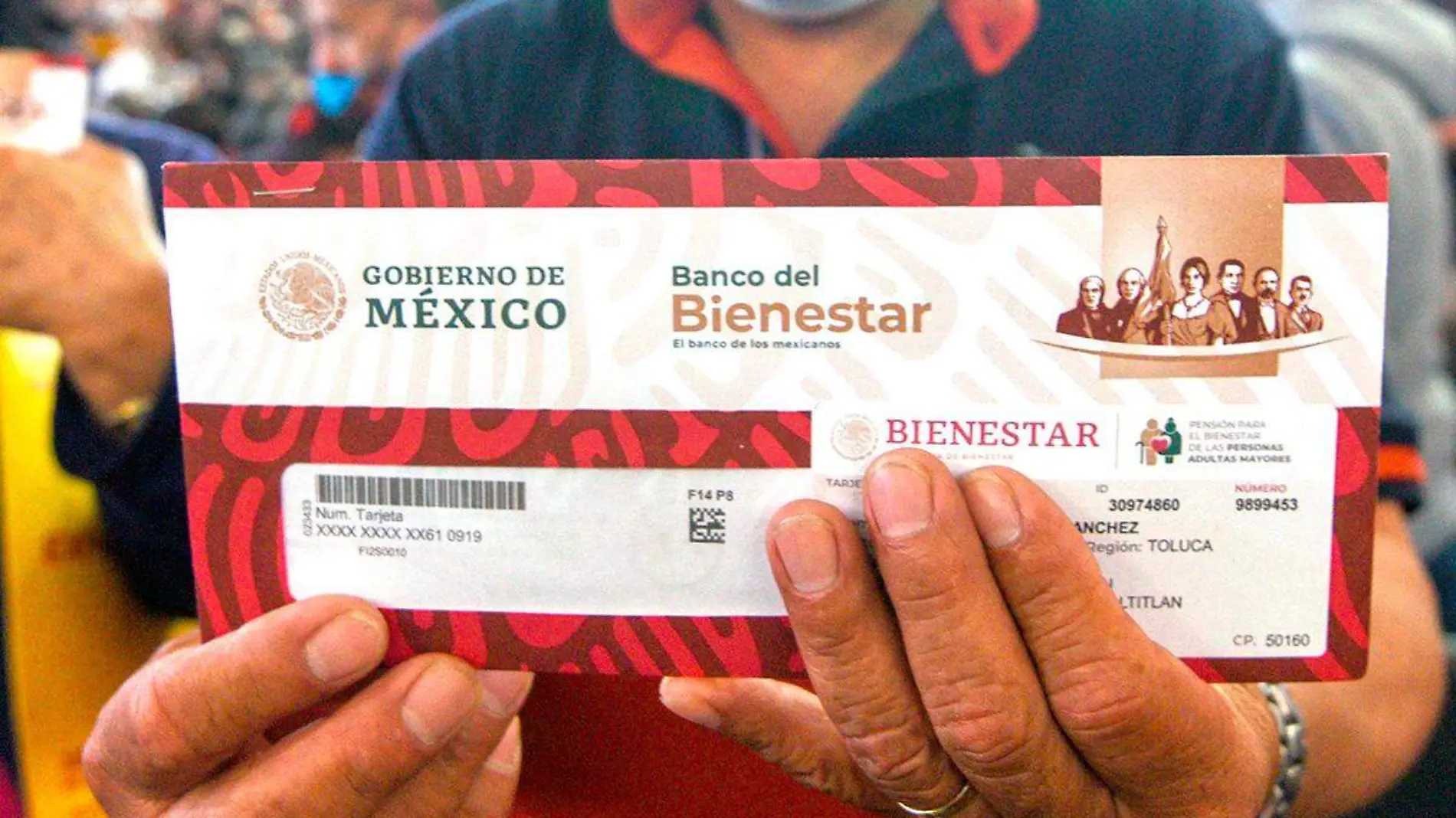 Tarjeta del bienestar